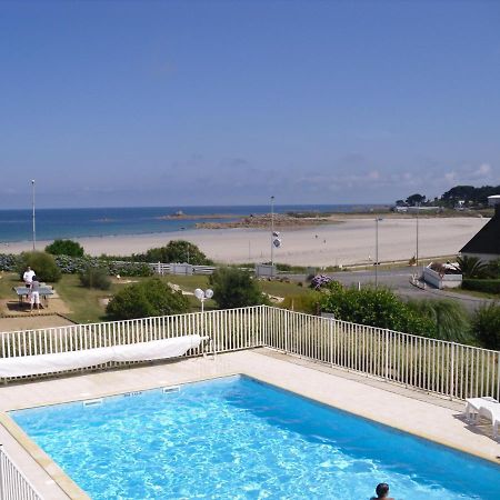 Maison 6 Pers Belle Vue Mer Piscine, Plage A 40 M Trévou-Tréguignec Exteriér fotografie