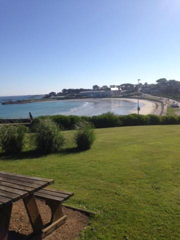 Maison 6 Pers Belle Vue Mer Piscine, Plage A 40 M Trévou-Tréguignec Exteriér fotografie