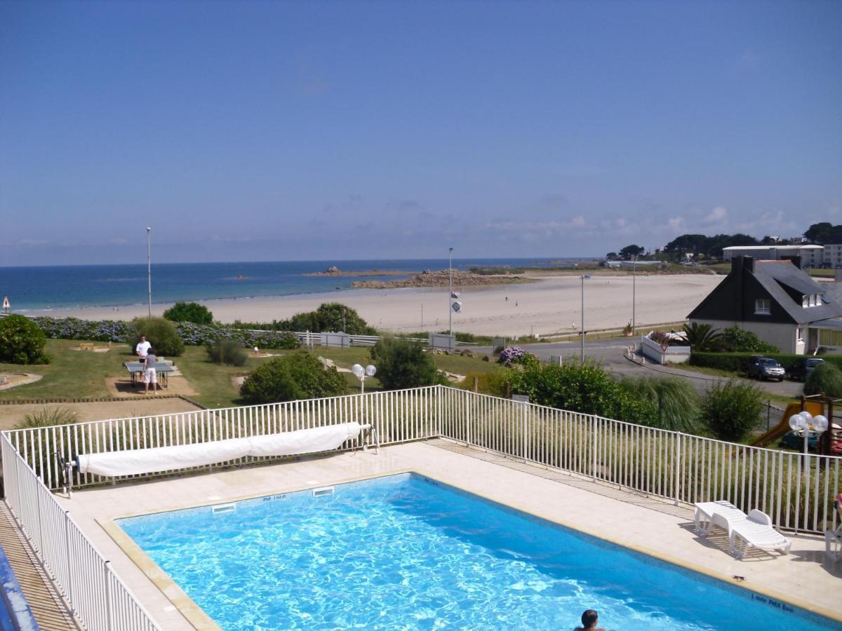 Maison 6 Pers Belle Vue Mer Piscine, Plage A 40 M Trévou-Tréguignec Exteriér fotografie