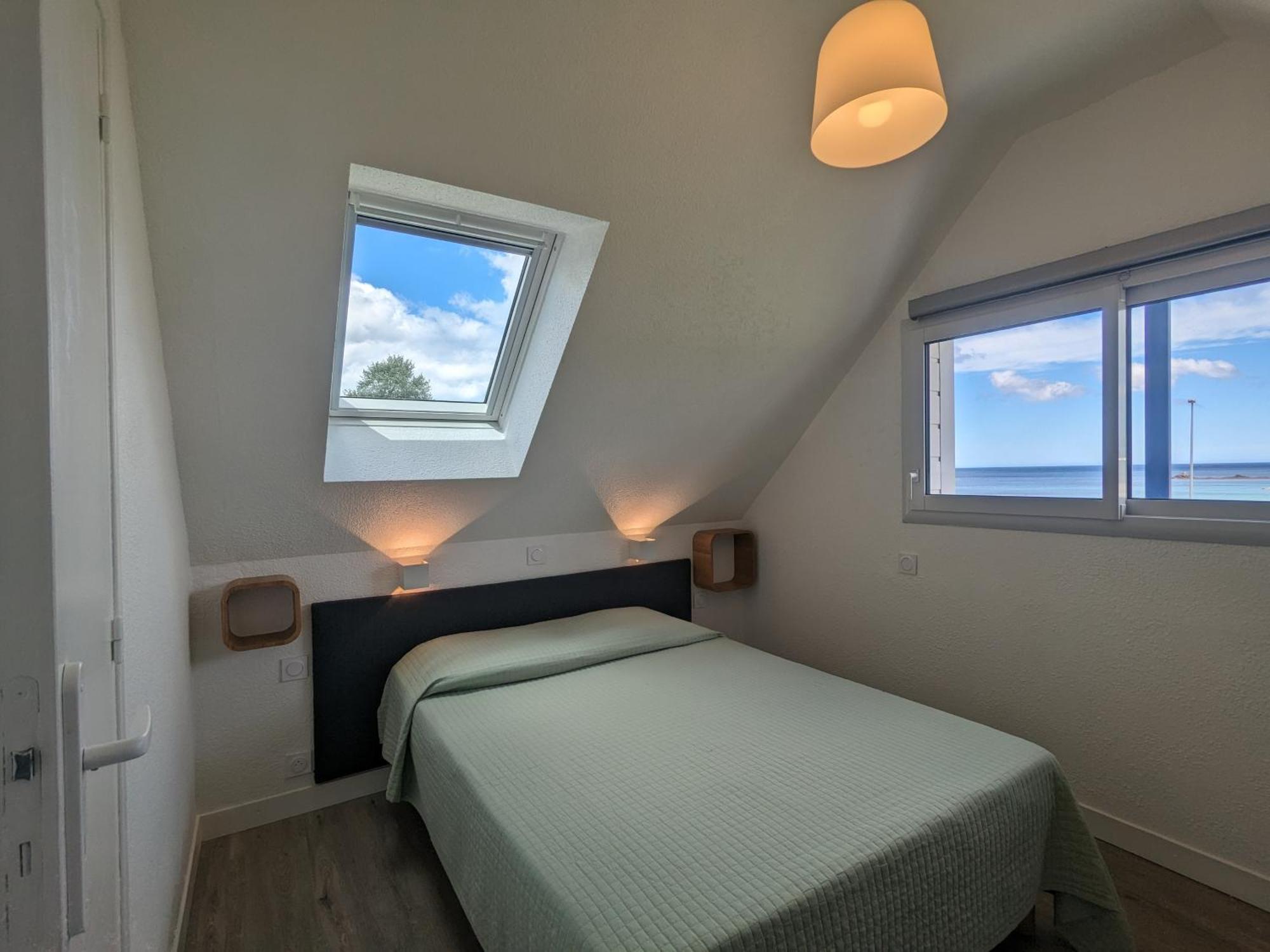 Maison 6 Pers Belle Vue Mer Piscine, Plage A 40 M Trévou-Tréguignec Exteriér fotografie